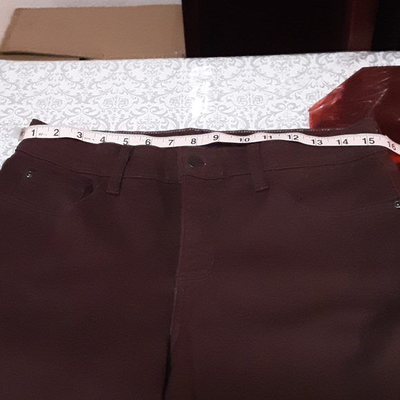 ALINA LEGGING Brown pents Spandex - Picture 7 of 9